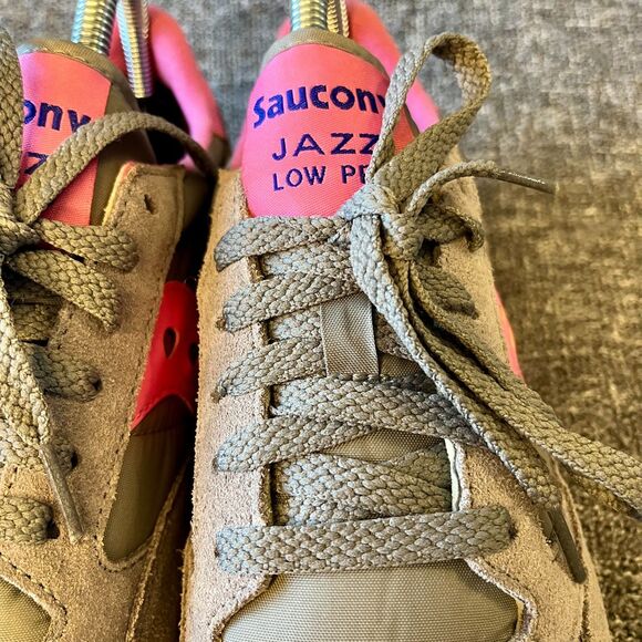 Saucony Jazz Low Pro Gray Pink S1866-222 Womens 8.5 Sneakers - Picture 6 of 13